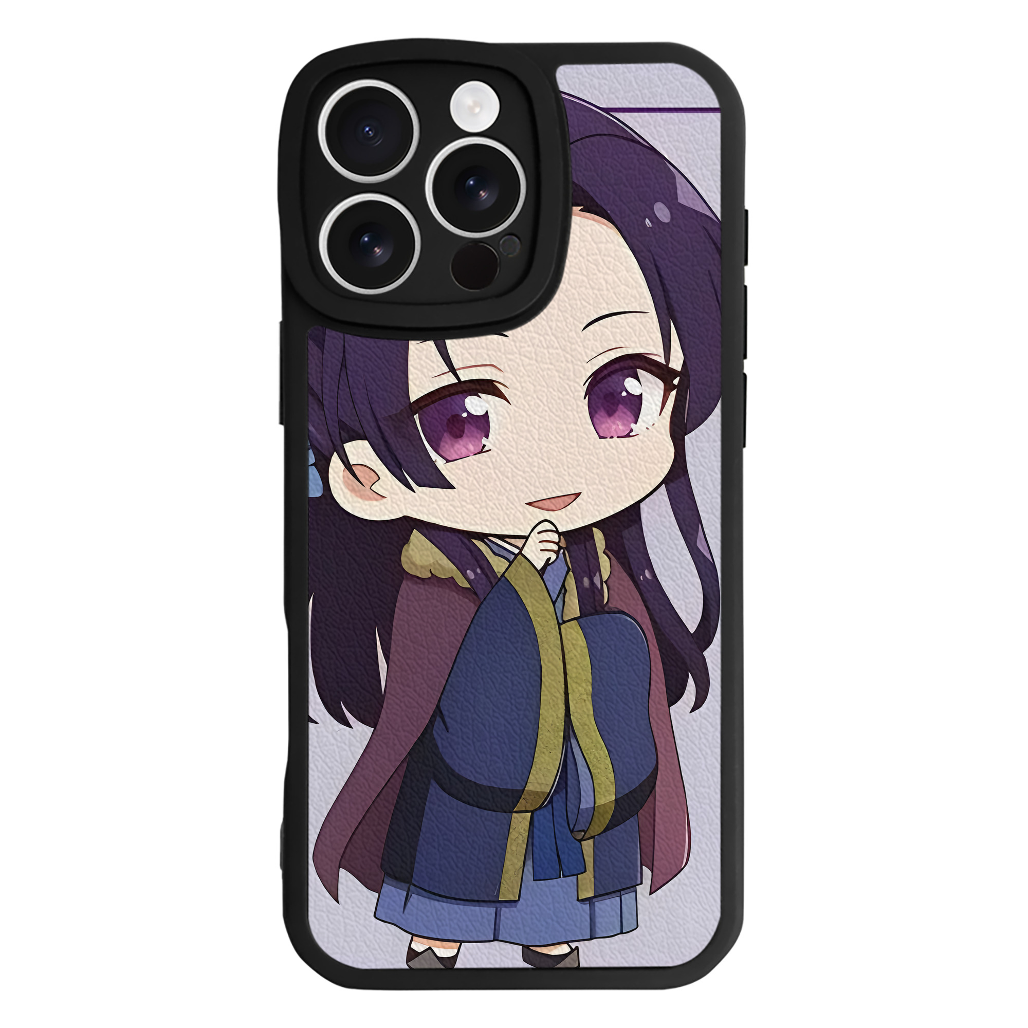 （画像用） 薬屋のひとりごと The Apothecary Diaries 【iPhone 16シリーズ対応】シリコンスマホケース（レザー調） 材質：シリコン